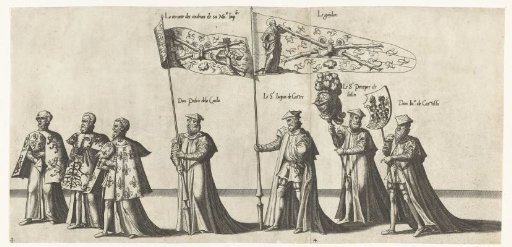 Part of the procession, no. 3 and 4