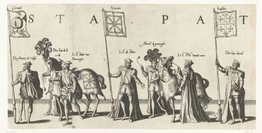 Part of the procession, no. 17