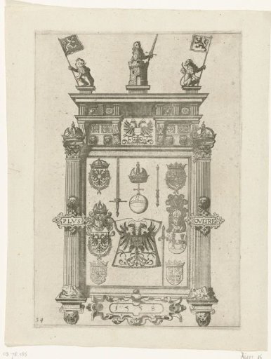 Arms and insignia of Emperor Charles V, no. 34