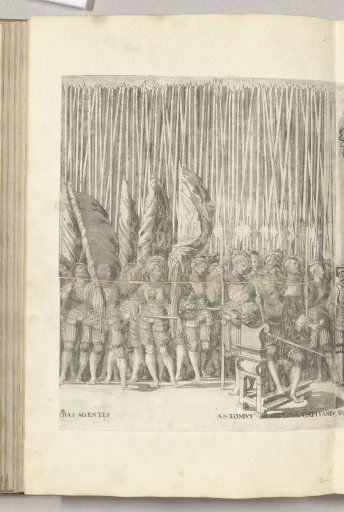 Landsknechts and Antonio de Leyva, plate [MM]
