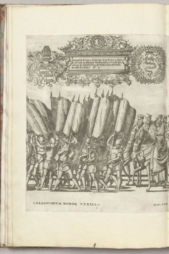 Standard-bearers and scholars, plate E