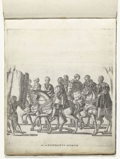 Standard-bearers and magistrates, plate 3