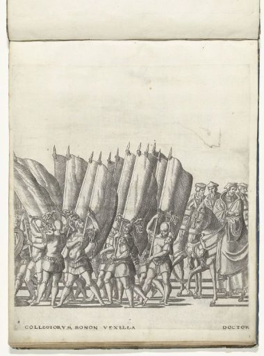 Standard-bearers and scholars, plate 4