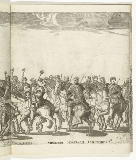 Court officials of Charles V, plate 13