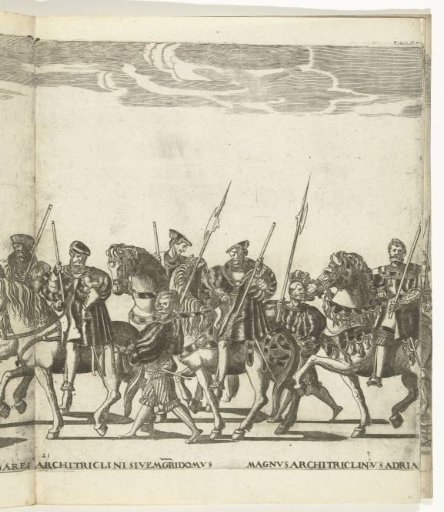 Officials at the imperial court, plate 21