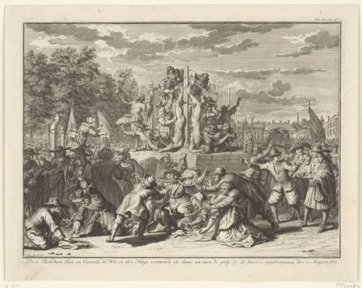 Mutilation of the Bodies of the De Witt Brothers, 1672