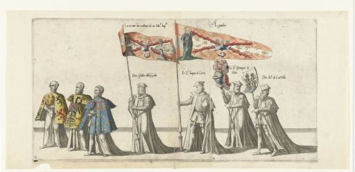 Part of the procession, no. 3 and 4