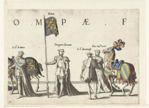Part of the procession, no. 9