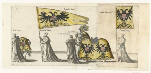 Part of the procession, no. 22 and 23