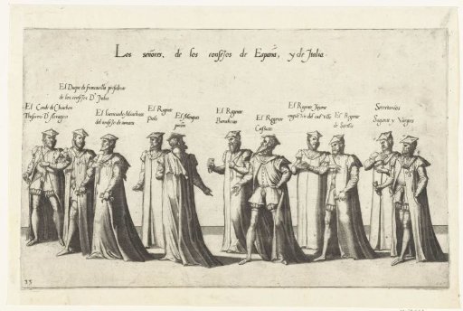 Members of the Spanish and Italian councils, no. 33