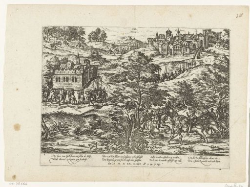 Castelnau arrives at Amboise, 1560