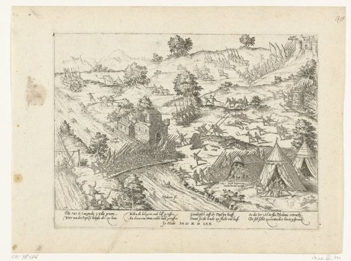 Saint-Gilles relieved by the Protestants, 1562