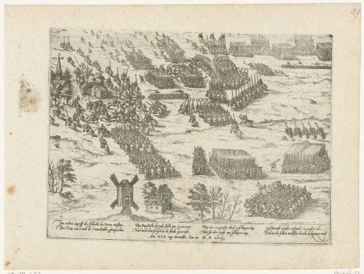 Battle of Dreux, first engagement, 1562