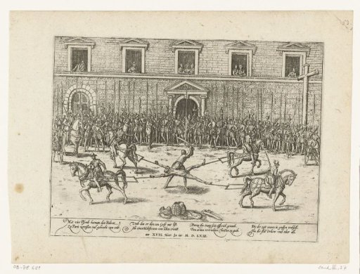 Jean de Poltrot quartered, 1563