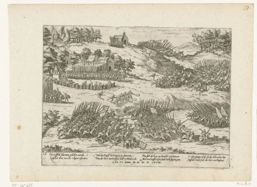 Battle of Cognac in the Auvergne, 1568