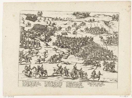 Victory of Henry IV at Montjoie, 1587