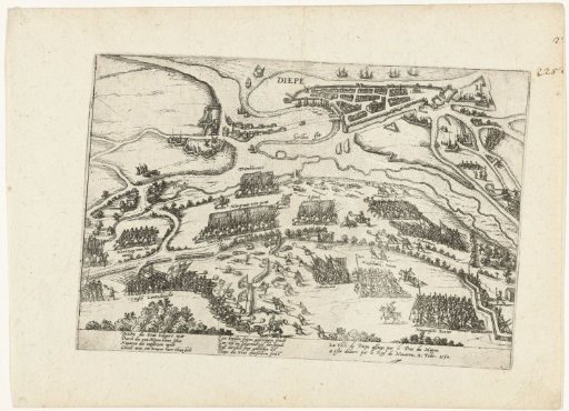 Dieppe liberated by Henry IV, 1590