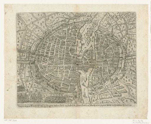 Paris captured by Henry IV, 1594
