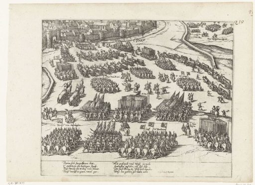 Paris supplied with provisions by Parma, 1590