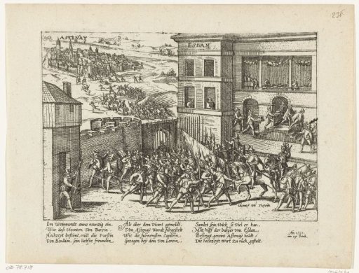 Wedding of Turenne and the capture of Stenay, 1591