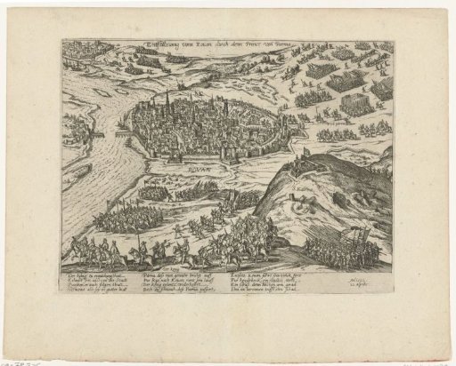 Rouen relieved by the Duke of Parma, 1592