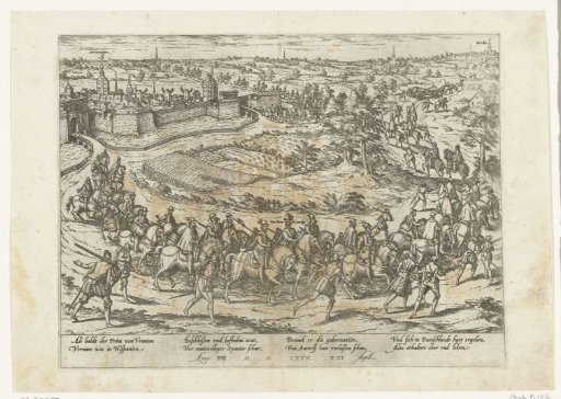 Prince of Orange departs for Germany, 1567