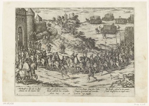 Arrival of the Duke of Alba in Brussels, 1567