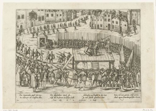 Execution of the Eighteen Nobles in Brussels, 1568