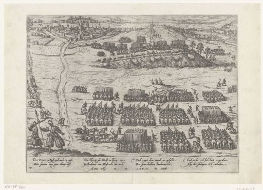 Prince of Orange crosses the Meuse, 1568