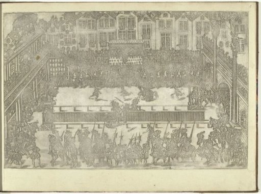 Wounding of Henry II during a tournament, 1559