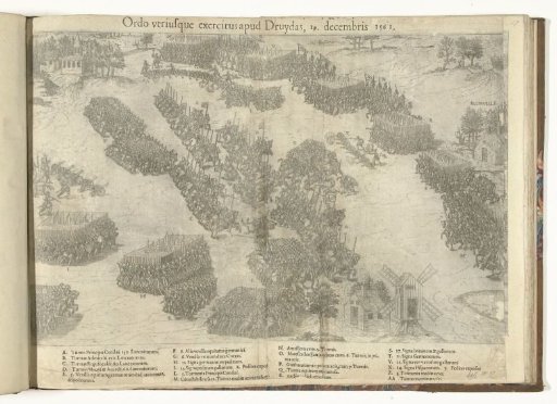 Order of battle of the armies in the Battle of Dreux, 1562
