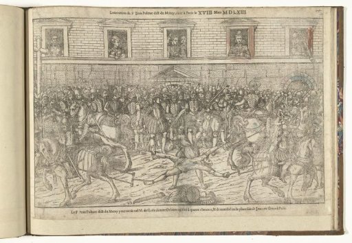 Jean de Poltrot quartered, 1563