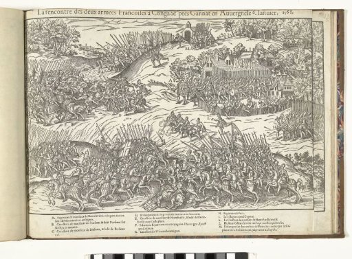 Battle of Cognac in the Auvergne, 1568