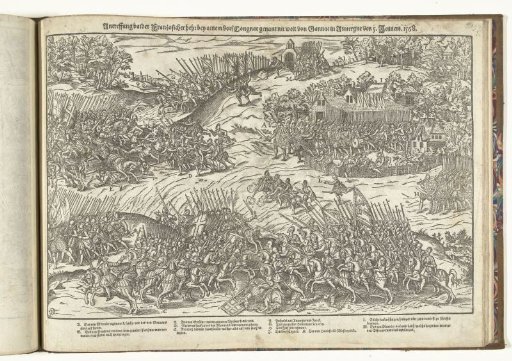 Battle of Cognac in the Auvergne, 1568