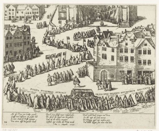 Funeral of William of Orange, 1584
