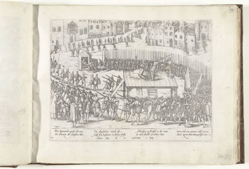 Execution of eighteen nobles in Brussels, 1568