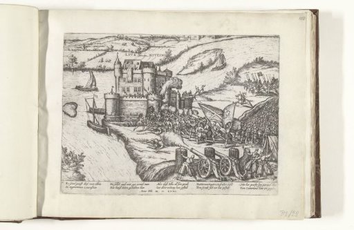 Capture of Loevestein Castle by Herman de Ruiter, 1570
