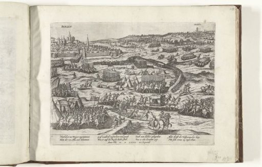 Louis of Nassau leaves Bergen, 1572