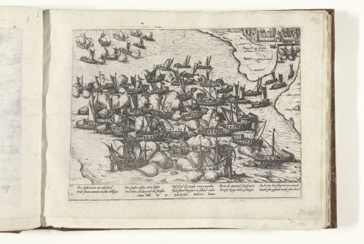 The Naval Battle before Bergen op Zoom, 1574