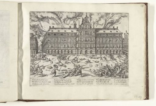 The Spanish Fury: Town Hall on Fire, 1576