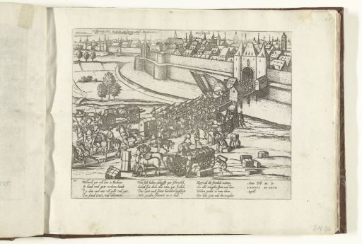 Departure of the Spaniards from Maastricht, 1577