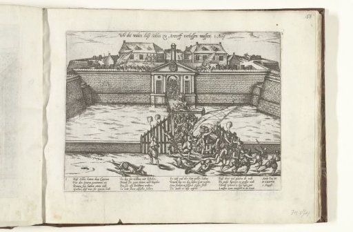 Walloons leave the Citadel of Antwerp, 1577