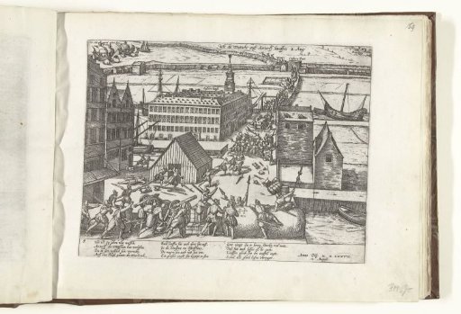 German troops leave Antwerp, 1577