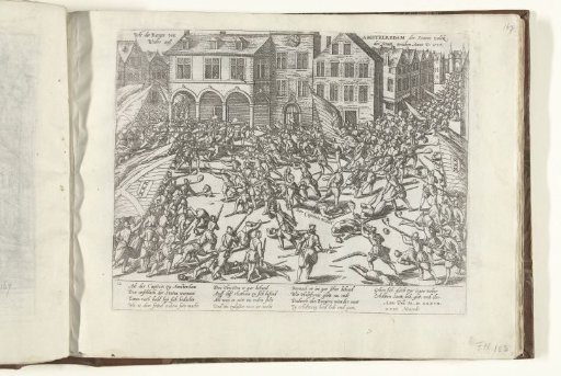 State troops defeated on the Dam, 1577