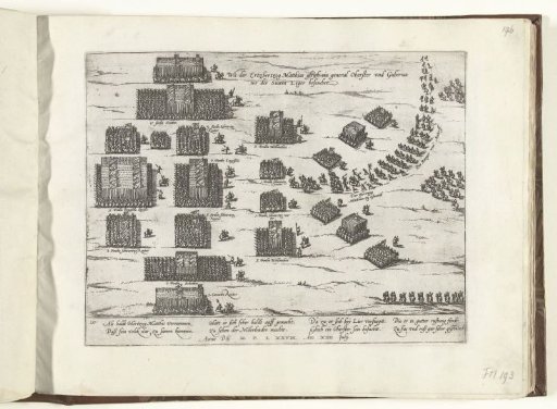 Matthias inspects the State army, 1578