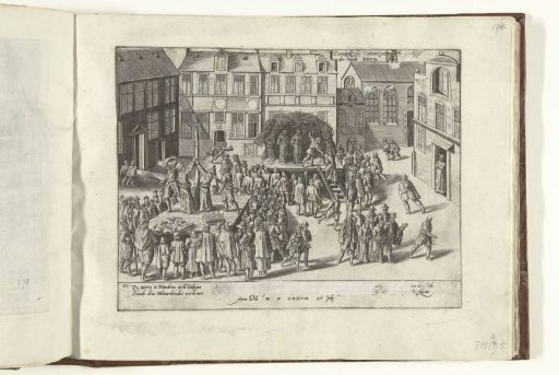 Bruges monks on the pyre, 1578