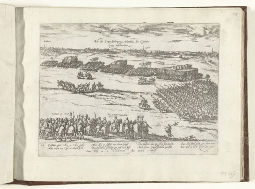 Matthias reviews the troops of Count Palatine Casimir, 1578