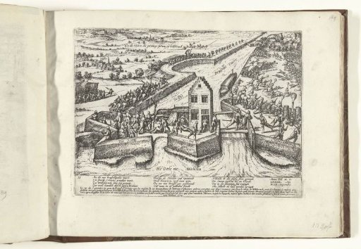 The fort at Willebroek captured by the States, 1579