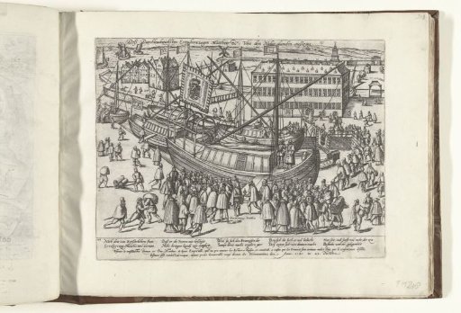 Archduke Matthias departs from the Netherlands, 1581