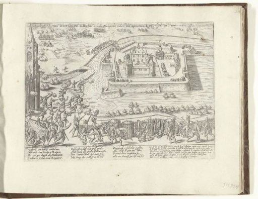 Castle Westerlo Conquered by Mansfeld, 1583